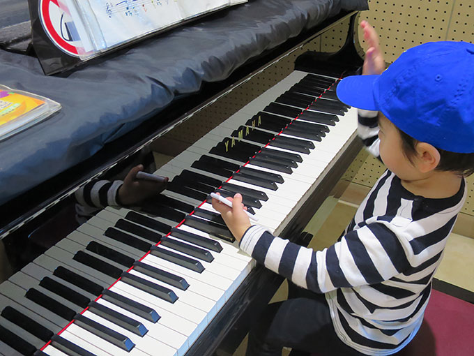 音楽工房のピアノ