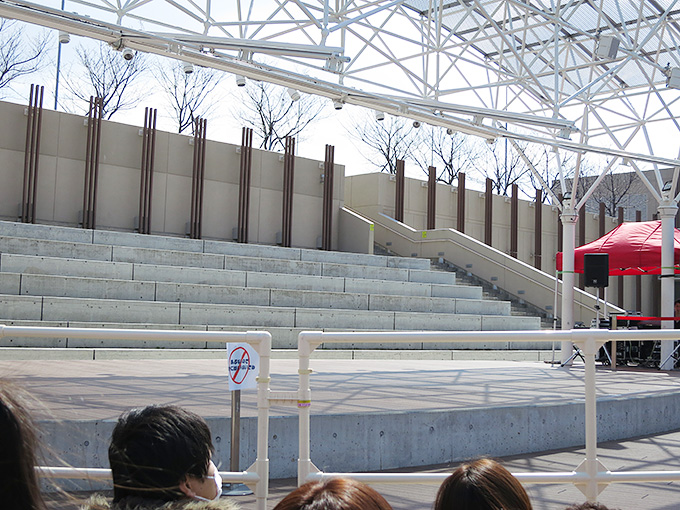 西宮ガーデンズの屋上