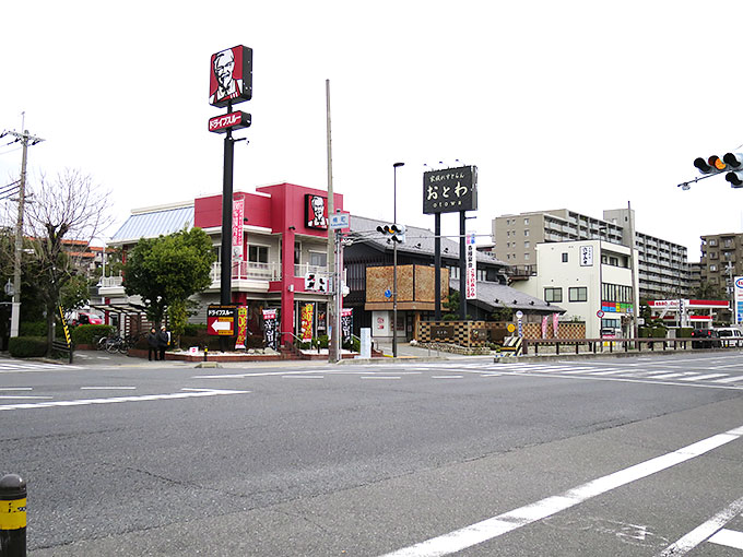 2号線のケンタッキーを南へ