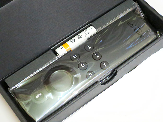 Fire TV Stick交換のリモコン