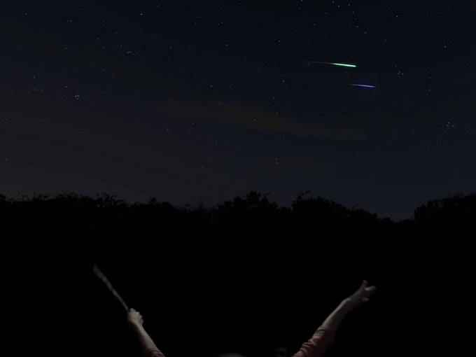 流れ星に願いを