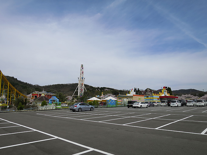 東条湖おもちゃ王国に到着