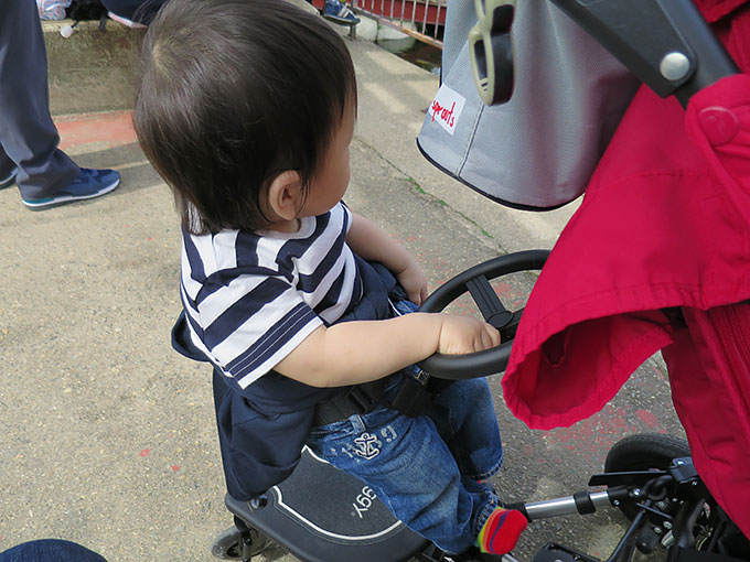 次男君はお留守番