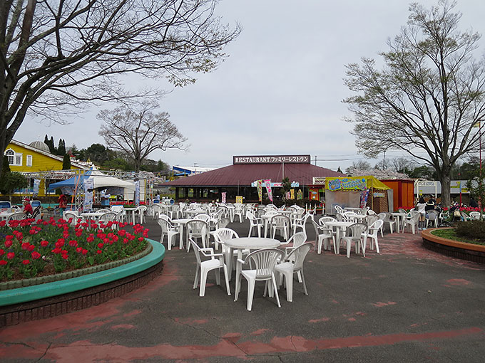 休憩できる広場