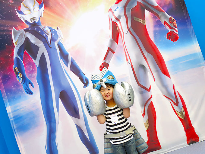 バルタン星人で記念撮影!