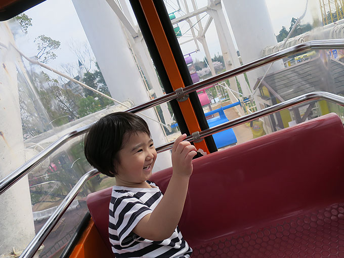 観覧車は楽しそう!!