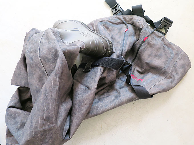 久しぶりのウェーダー