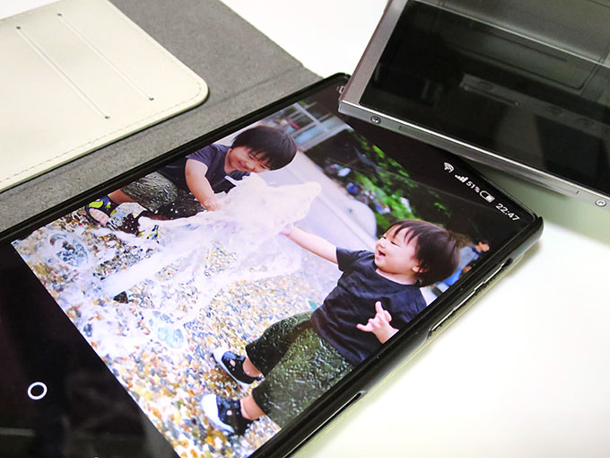 写真の転送に成功!!