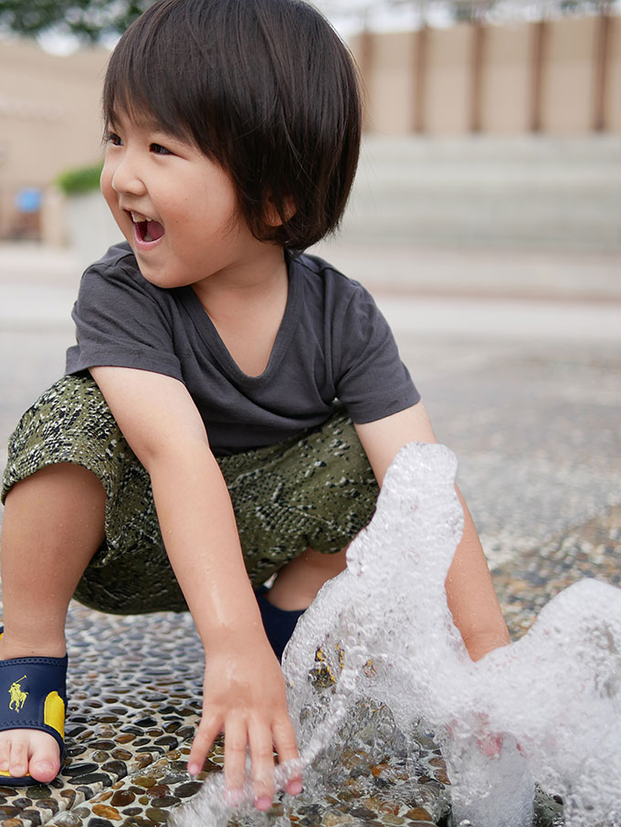 阪急西宮ガーデンズ屋上の噴水