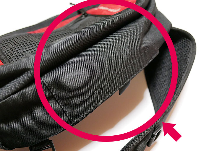 レインカバー収納スペース