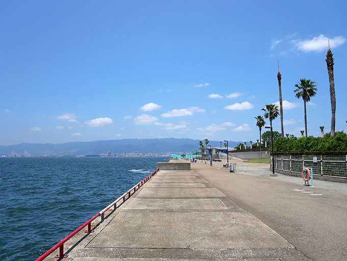 神戸方面の浮き輪