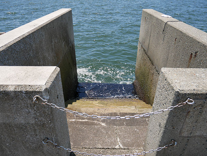 階段があります