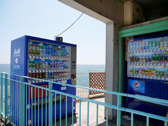 自販機もあります