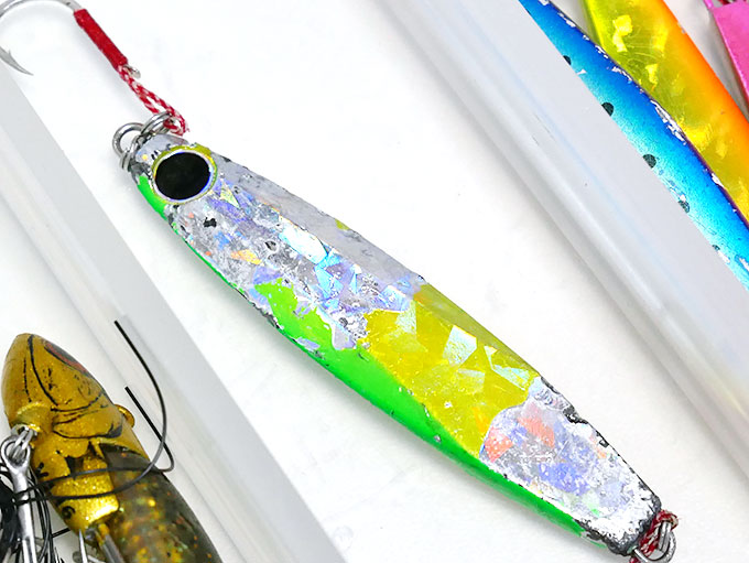 ジグの塗装が…