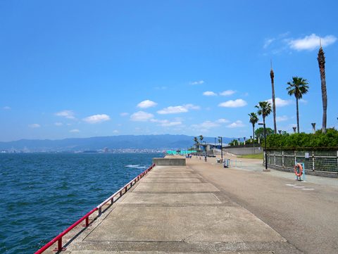 鳴尾浜臨海公園海づり広場のレビュー!!