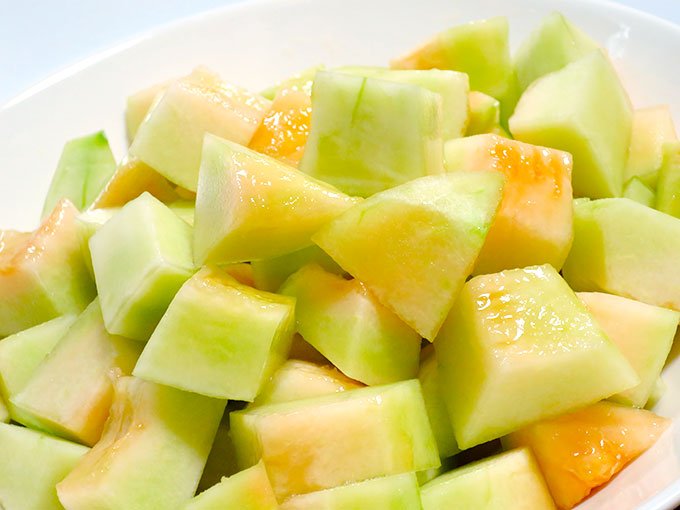 一口サイズにカット