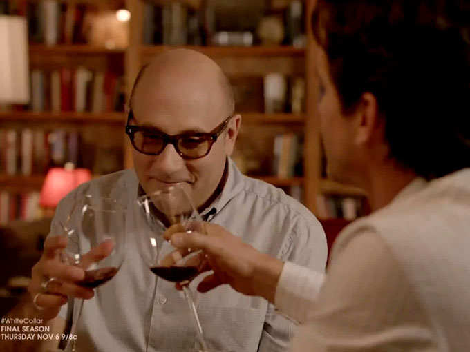 ワインを飲むシーンが多数