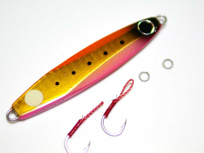 岸壁ジギングで使うジグの準備