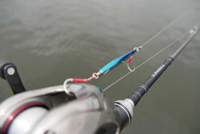 岸ジギ開始