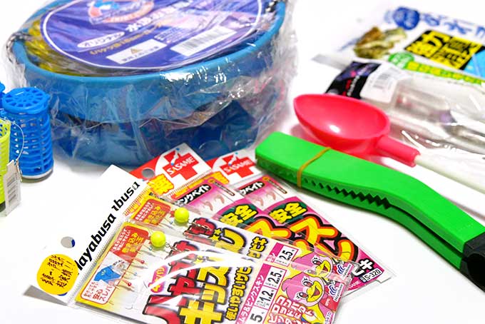 サビキ釣りの準備