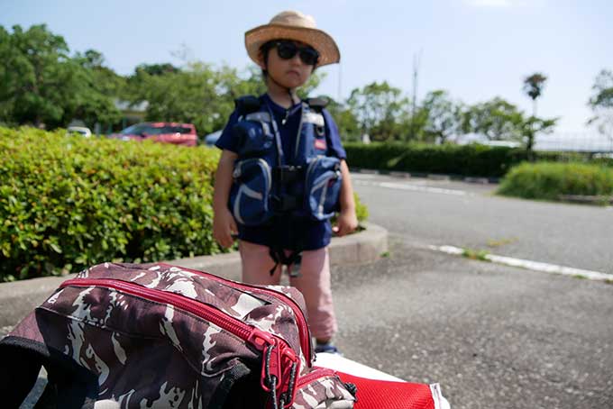 鳴尾浜海釣り公園の駐車場