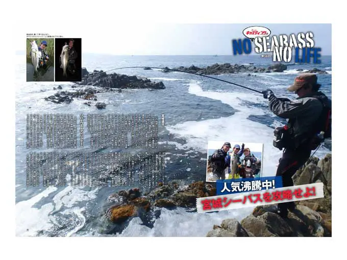 シーバス釣り専門雑誌「The SEABASS(ザ シーバス)」創刊！！
