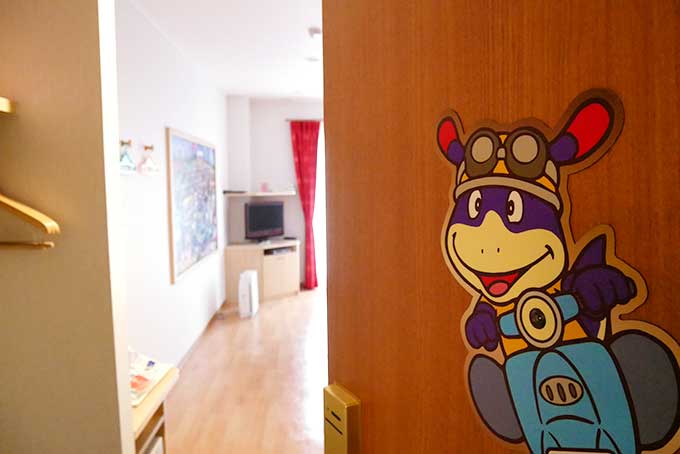 ドアを開けると…