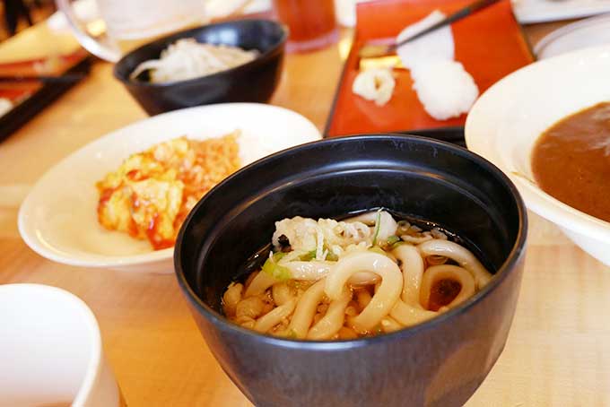うどんもありました!!