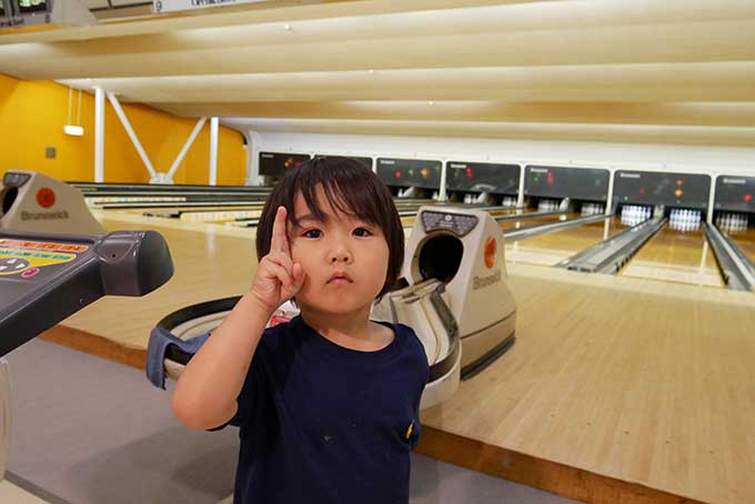 初ボーリングにチャレンジ!!