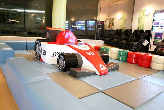 リラックスルームのキッズスペース