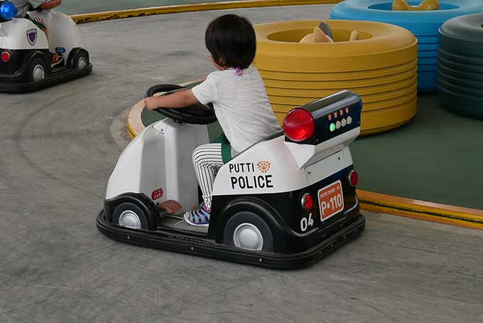 ランプが光ってます