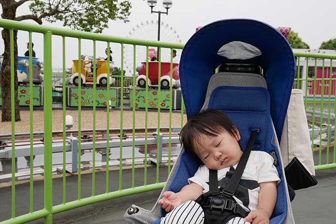 次男君は昼寝中!!