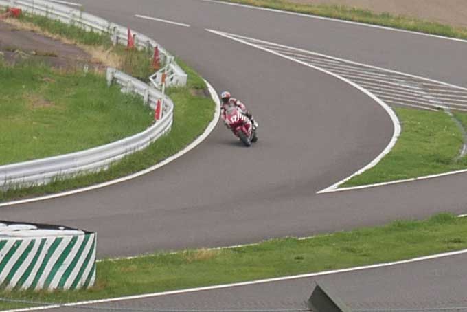 バイク走行中!!