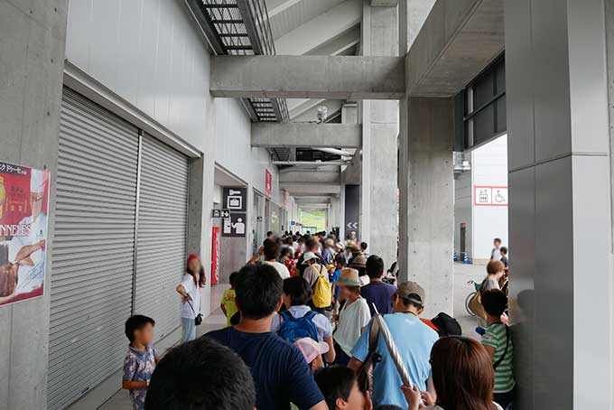 サーキットチャレンジャーの集合場所