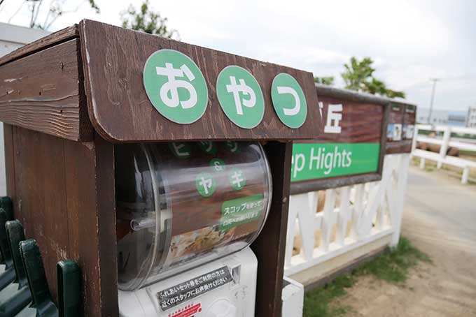 餌の自販機を発見!!