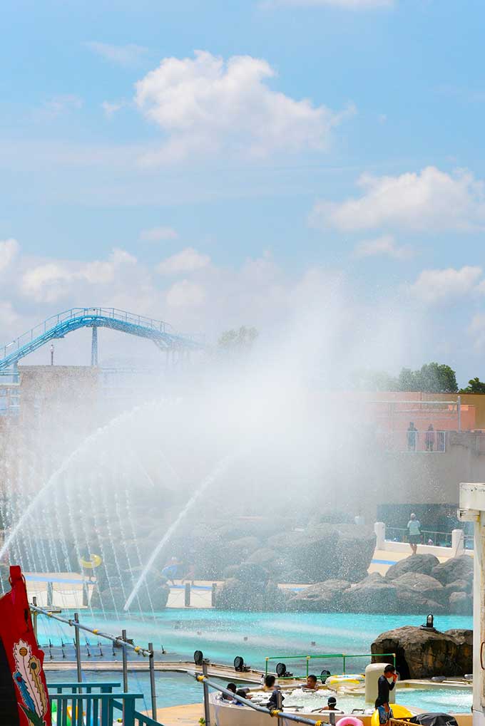 ラグナシア水のショー