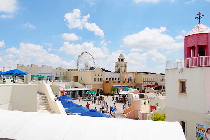 メインゲート側の眺望