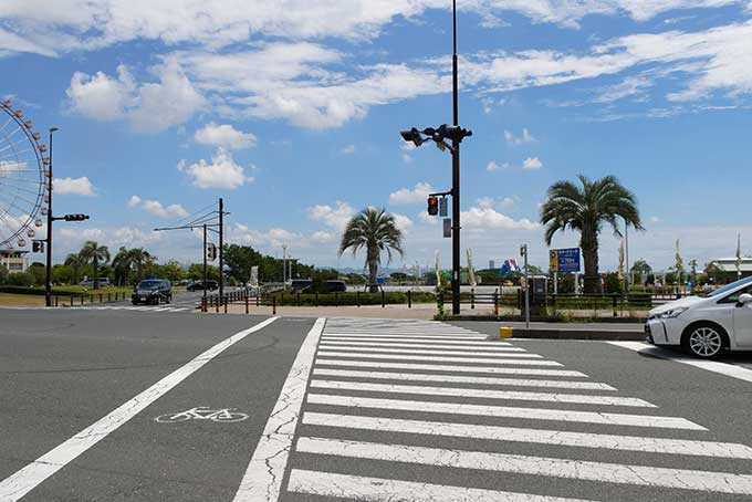 ビーチパークへ移動を開始