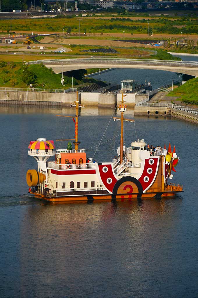 ワンピースのサニー号を発見!!