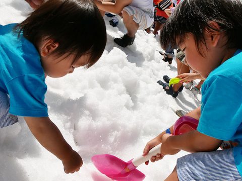 六甲山のイベント!真夏の雪まつりで宝探しのコツと必需品!!