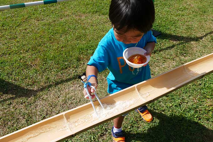 上手に素麺を確保出来ました!!