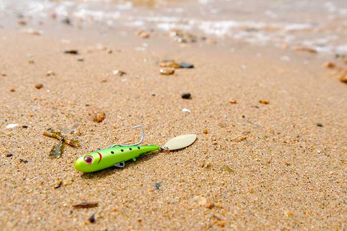 サーフのシャローエリアでスイムチェック