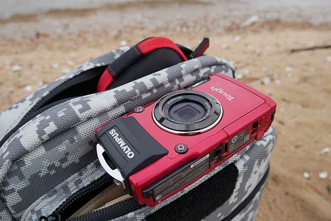オリンパスの防水カメラ