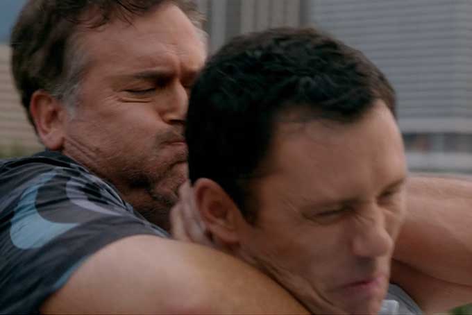 親友同士のガチンコマッチ