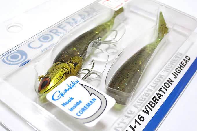 コアマンのバイブレーションジグヘッド