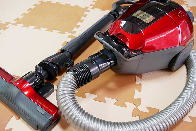 掃除機の使用準備は完了!!