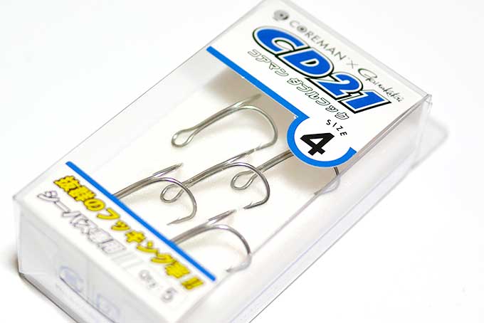 コアマンダブルフック CD21 (がまかつ特注)