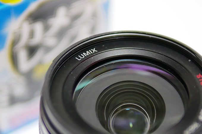 カメラのレンズがピカピカになりました