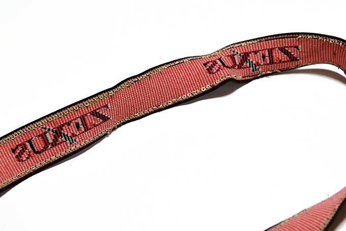 ボロボロになったベルト