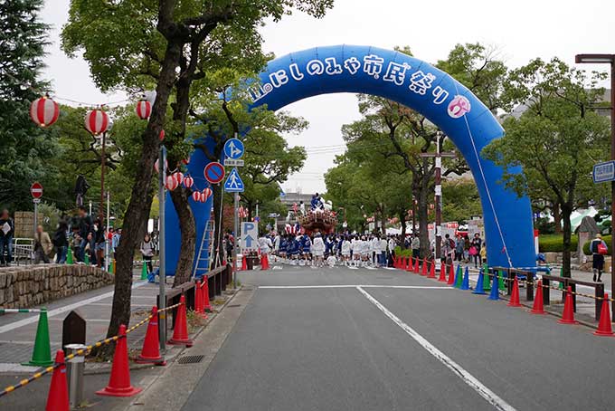 西宮の市役所前線